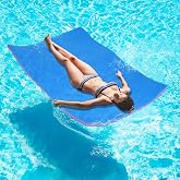 MarKnig 6/9/12/18 Ft Floating Mat, Lily Pad Floating Mat, Water Mat for 1-9 Adults, Floating Pad for Lake, 3-Layer Tear-Resistant XPE Foam for Boat, Beach, Ocean, Pool, Lake