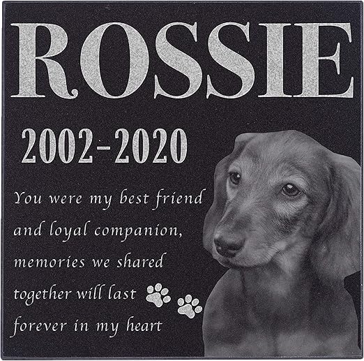headstone for dog amazon