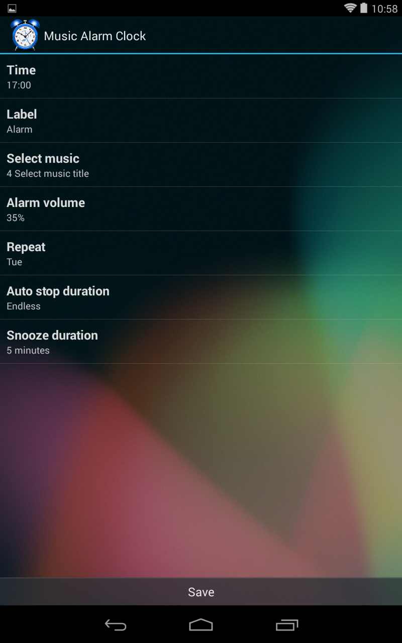 how to set an alarm with amazon music