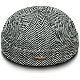 Sterkowski Docker | Genuine Scottish Tweed Beanie for Men and Women | Warm Traditional Pure Wool Skull Cap