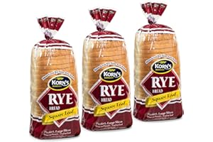 STERN'S BAKERY Rye Bread - 3 Pack - 32 oz per Loaf | Delicious Sandwich Bread | Fresh Bread | Soft & Light Rye Bread | Dairy & Nut Free | Stern’s Bakery (3 Pack)