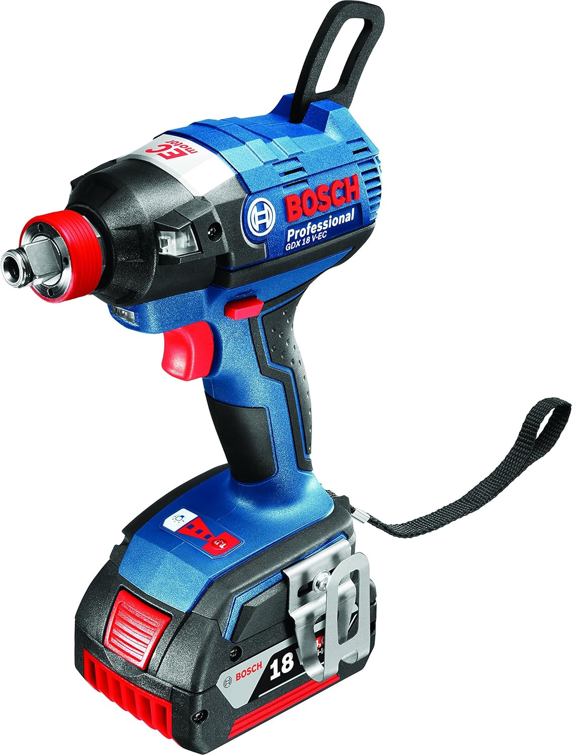 Bosch 06019B91F0 GDX 18 VEC Professional Impact Wrench (Brushless