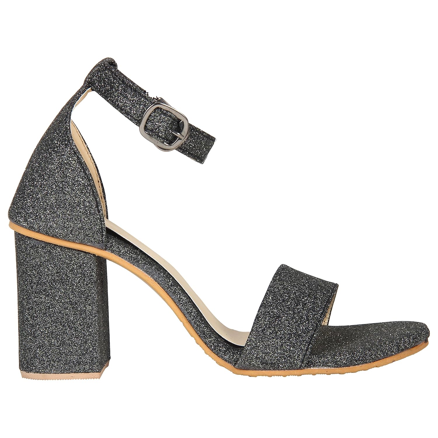 elegandra stylish block kittenn pump heels