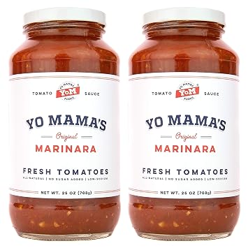 Marinara Magnifica Gourmet, Keto Friendly Pasta Sauce – No Sugar Added, Low Carb, Low Sodium, Gluten Free, Paleo Friendly, and Made with Whole, Non-GMO Tomatoes! (2-Pack)
