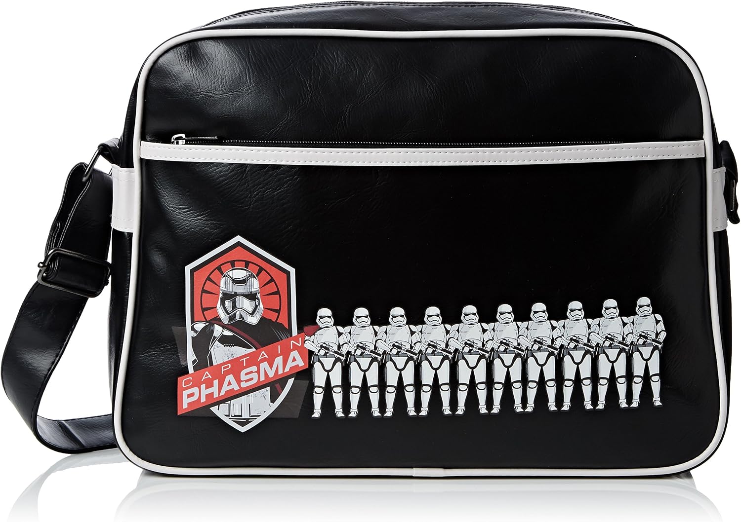 STAR WARS Captain Phasma \u0026 Troopers 48 x 28 x 18 cm ABYstyle Borsa  Messenger Borse Messenger Valigeria berjaya.edu.my