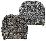 H-6800-2-816.0721 4 Tone Beanie Bundle - 1 Brown