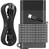 Westfly New 65W USB C Laptop Charger Compatible with HP Spectre x360, Elitebook x360, Envy, Omnibook, Pavilion, Elite x2,ChromebookType C Power Cord Ac Adapter