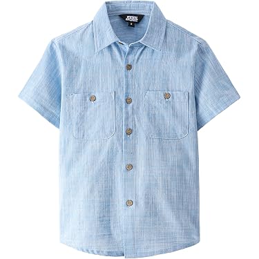 Amazon Best Sellers: Best Boys' Button-Down Shirts