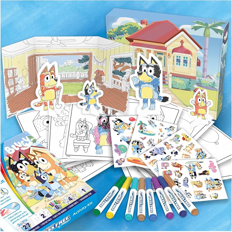 - Color Wonder, Activity Set 40+ pièces, avec des Pages à colorier