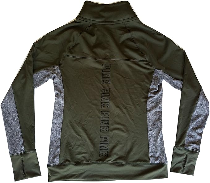 victoria secret pink ultimate half zip