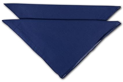 FashionCHIMP Nicki-Halstuch aus 100% Baumwolle im 2er Set, Unisex Bandana, AZO-Frei