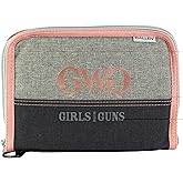Allen Company Girls With Guns 9-Inch Lockable Roses Are Gold Handgun Case