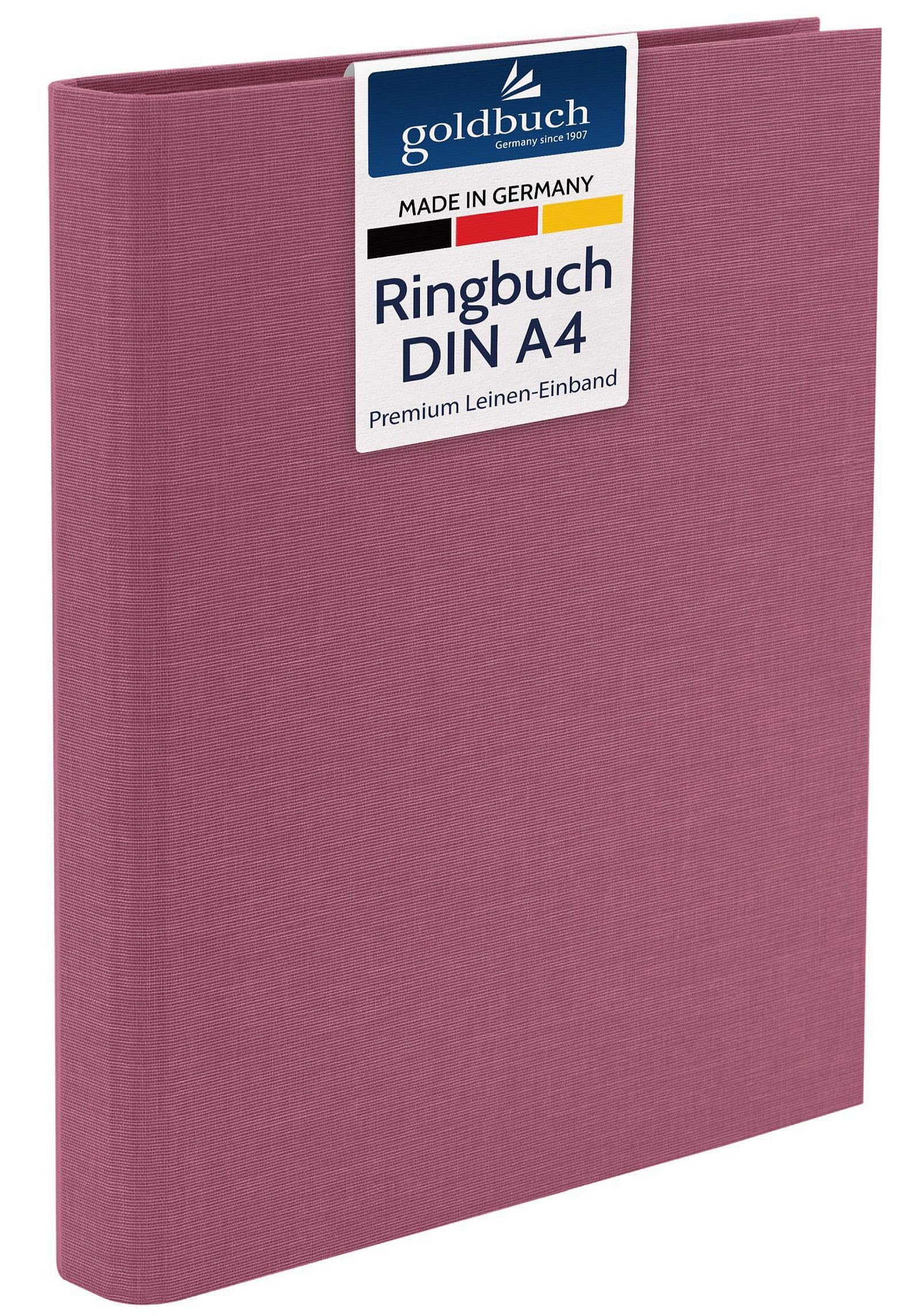 goldbuch Bella Vista Photo Ring Binder 26 x 32 cm Linen 37 Fuchsia