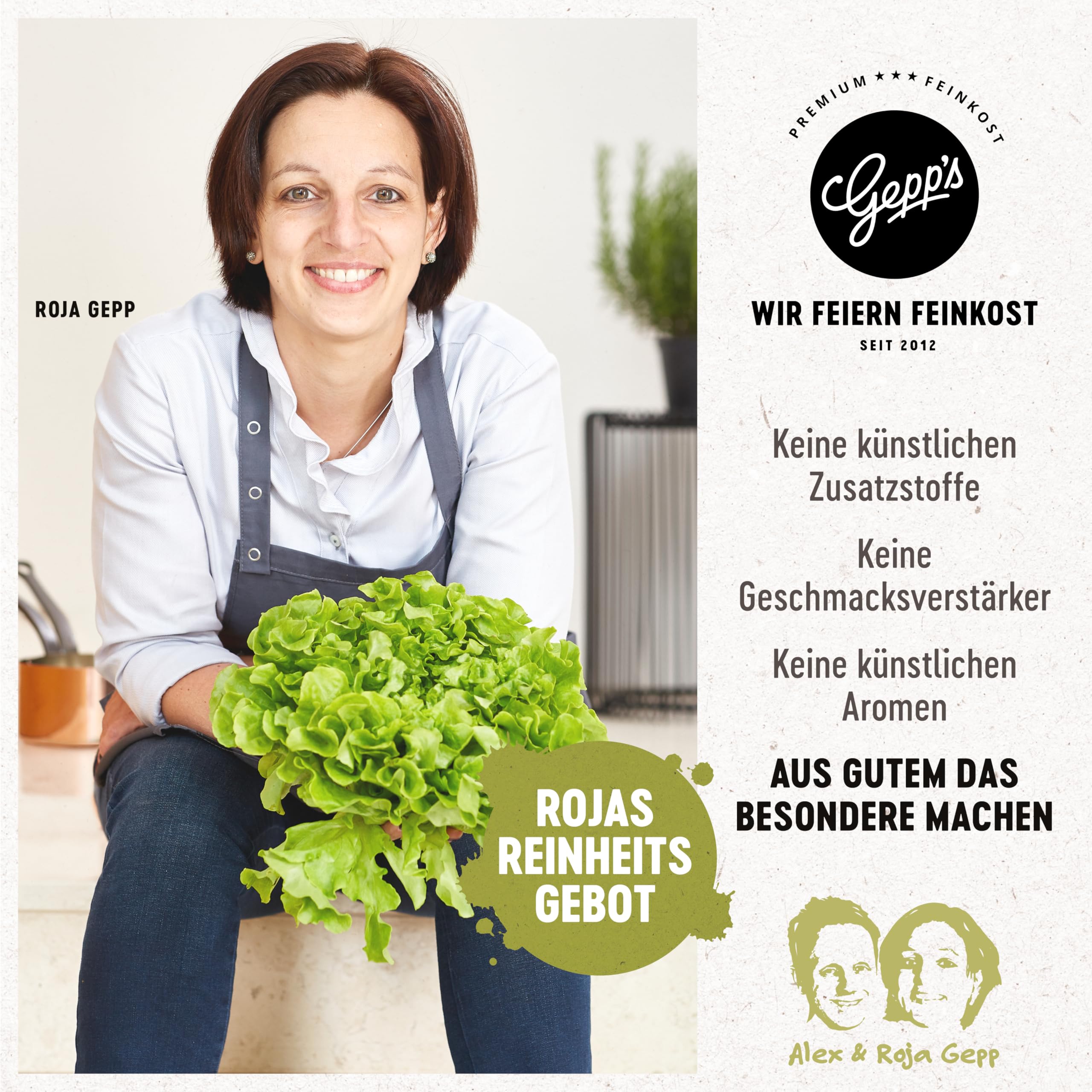 Gepp's Feinkost Frühstück Marmeladen Set I Mini Konfitüren in verschiedenen Geschmacksrichtungen I Geschenk mit Spezialitäten wie Mango Ingwer Erdbeer & Champagner Fruchtaufstrich 9