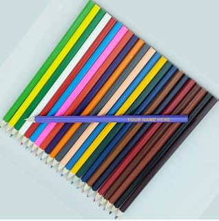 Amazon.com : Personalized Wooden Coloring Pencils - Pack of 12 in ... Amazon.com : Personalized Wooden Coloring Pencils - Pack of 12 in ...