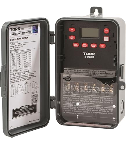 eko　0710 EWZ Series Multipurpose Control Astronomic 7 Day Time Switch, 120