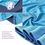 VAKKI Cooling Towel Ice Cold Sports Towels 31x110cm Neck Head Bandana view 3