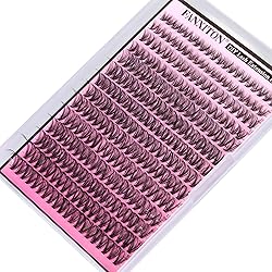 FANXITON Lash Clusters 280 Pcs Wispy Lash Clusters