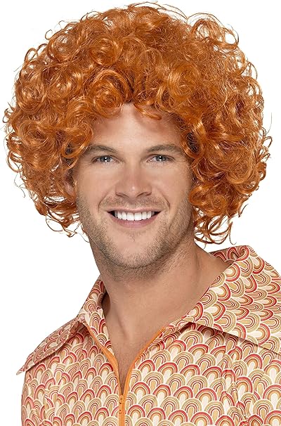 Smiffys Men S Curly Afro Wig