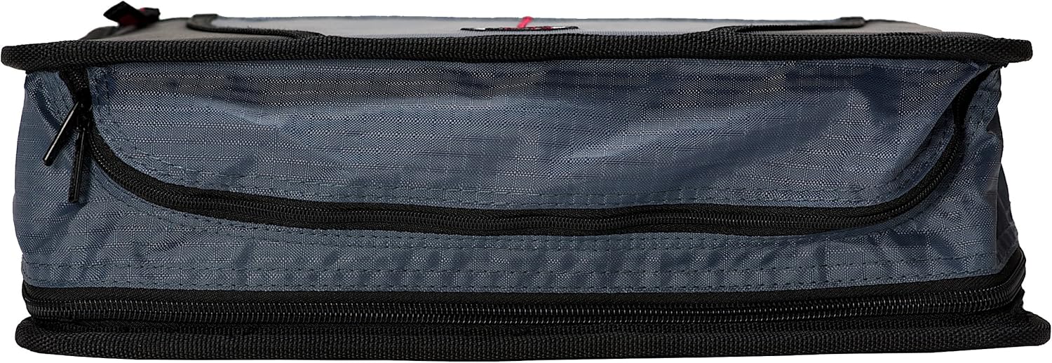 Case-it Mighty Zip Tab 3-Inch Zipper Binder, Purple, D-146-PUR : Ring Binders : Office Products