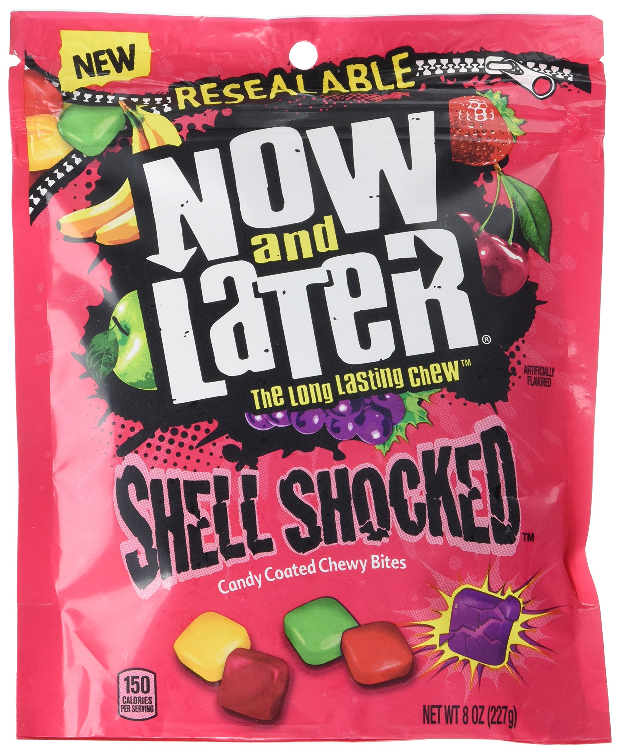 Amazon.com : Now & Later Shell Shocked Fruit Chewy Bites ...