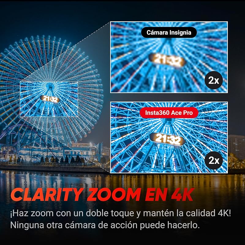 Insta360 ace pro: câmera de ação à prova d'água projetada com leica, sensor insignia de 1/1,3", imagem máxima de redução de ruído ai, 4k a 120fps, tela giratória de 2,4" e recursos de ia