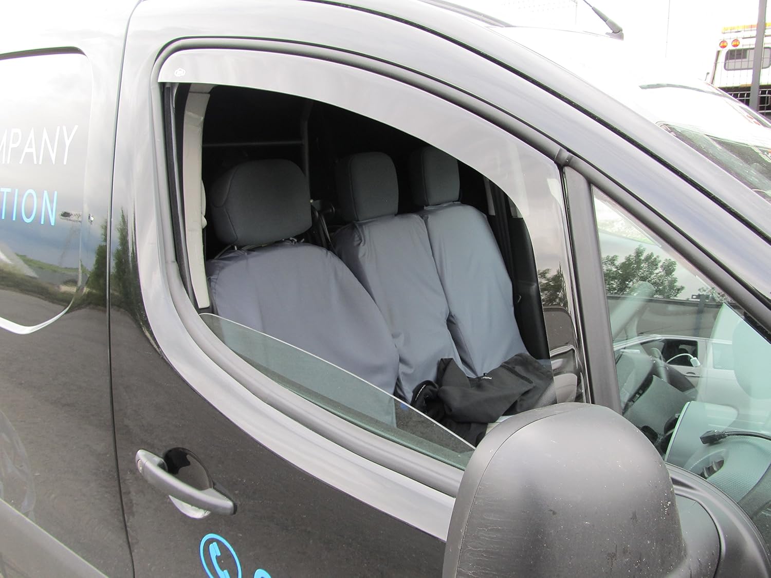 Citroen Berlingo 2008 onwards Wind Deflectors / Rain Shields INTERNAL