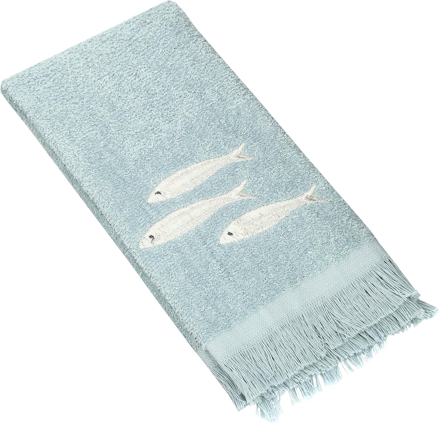 Avanti Linens Nantucket Fingertip Towel, Mineral Home & Kitchen