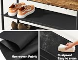HOMIDEC 5-Tier Shoe Rack with Wooden Top Storage Organizer 15-20 Pairs view 6