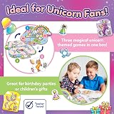 Orchard Toys Unicorn Fun 3 in 1 Educational Board Game ages 4+ view 3