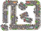 Orchard Toys Giant Road Floor Puzzle Interchangeable Car Track 3+ view 2