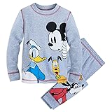 Disney Mickey Mouse and Friends Gray Pajama Set for
