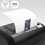 Duronic PS609 Cross Cut Shredder 9 Sheet 4x10mm 17L Auto Feed 100 Sheets view 3