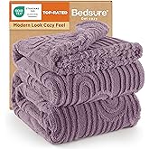 Bedsure GentleSoft Fleece King Size Blanket for Bed - Super Soft & Cozy, Fluffy Blankets for Women & Girls, Ideal for Sofa & Couch, Light Purple, 108x90 Inches