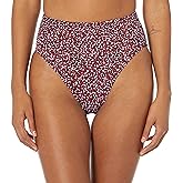 Amazon Essentials Women's High Waist High Leg Bikini Bottom