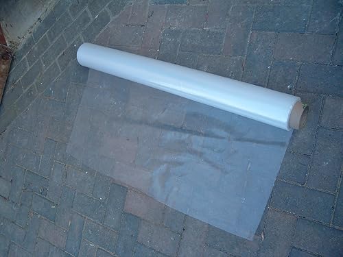 2M X 1M 1000G CLEAR HEAVY DUTY POLYTHENE PLASTIC SHEETING GARDEN Diy Material - View #5