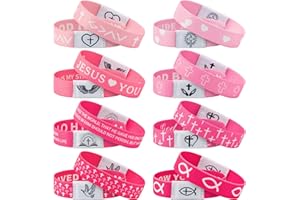 EYxsaxenk NFC Bible Verse Bracelet Religious Daily Bible Verse Nfc Bracelets Inspirational Christian Friendship Accessory Men Women Teen Birthday Jewelry Gift Party Supplies