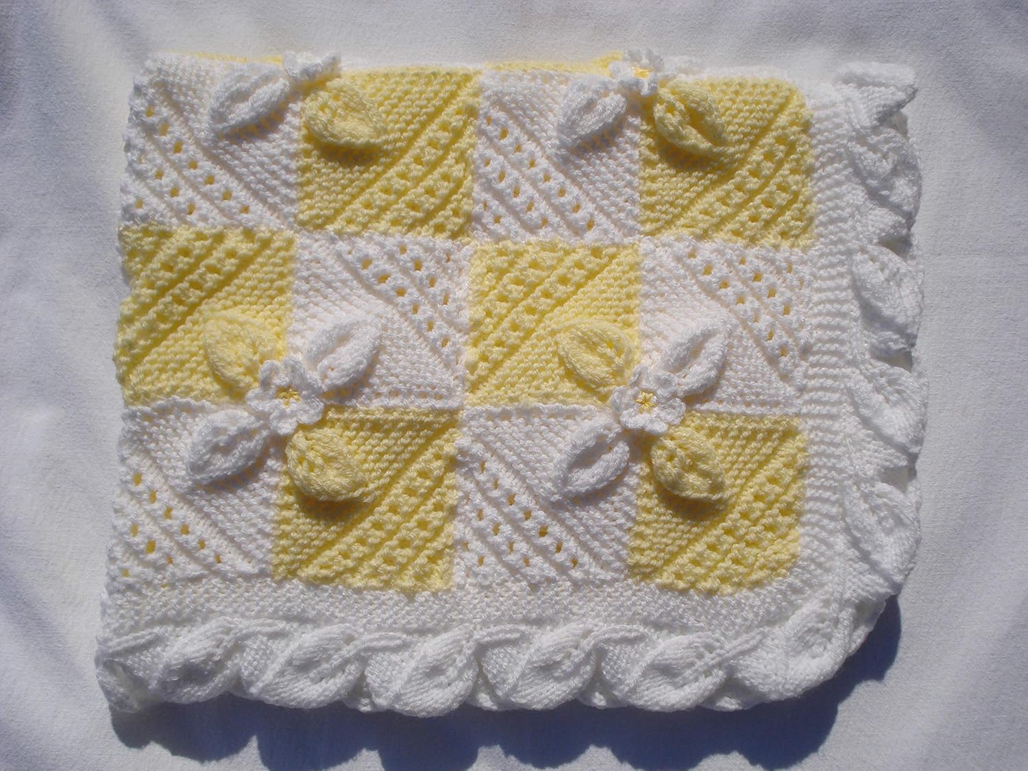 lemon baby blanket