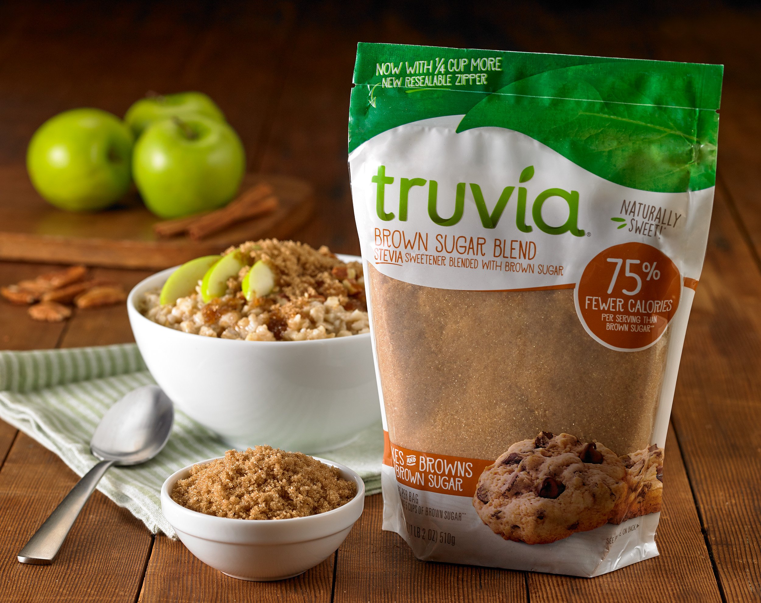 Truvia Brown Sugar Blend, Mix of Natural Stevia Sweetener and Brown