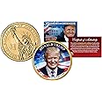 Donald Trump 45th President Official Colorized 2016 Presidential Dollar $1 Coin
