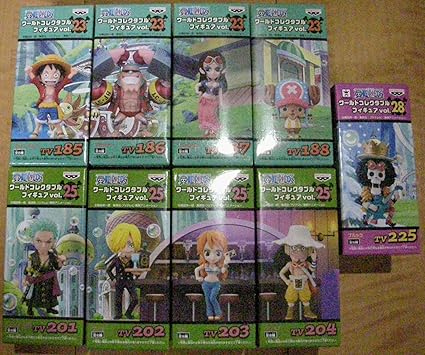 Amazon Co Jp ワンピース ワールドコレクタブルフィギュアvol 23 25 28の麦わら海賊団全9種 ホーム キッチン