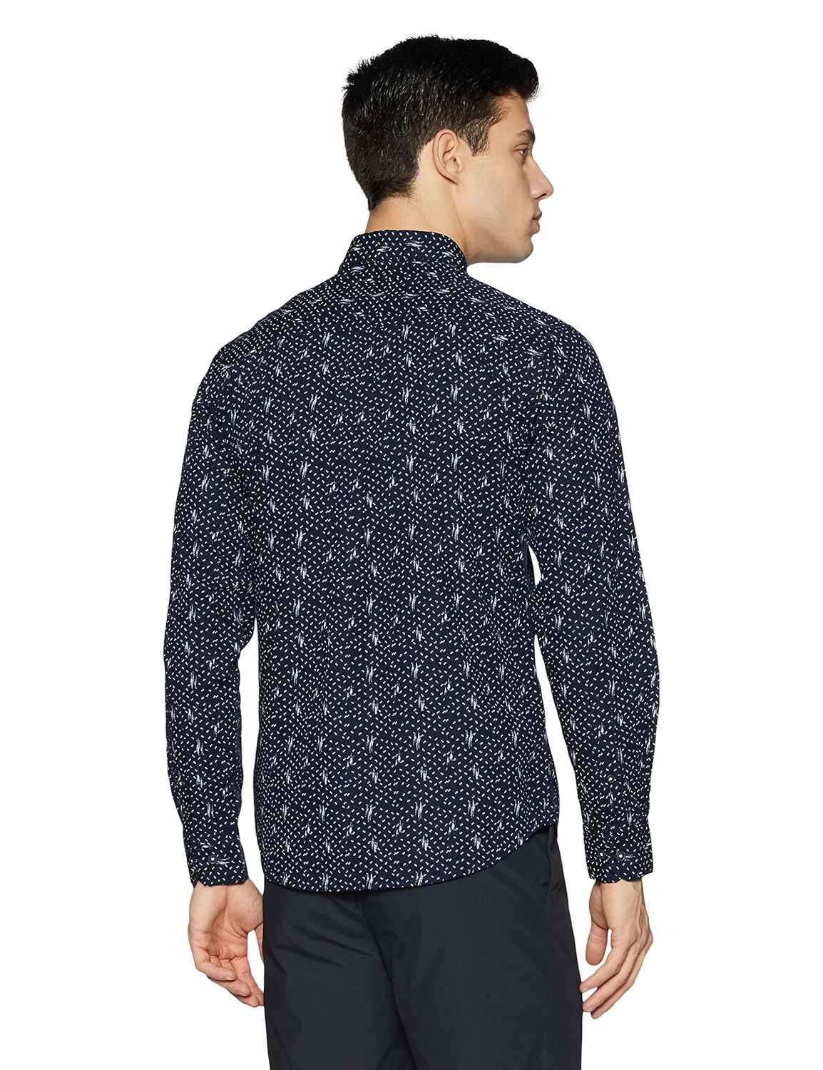 symbol amazon brand men's regular fit casual shirt