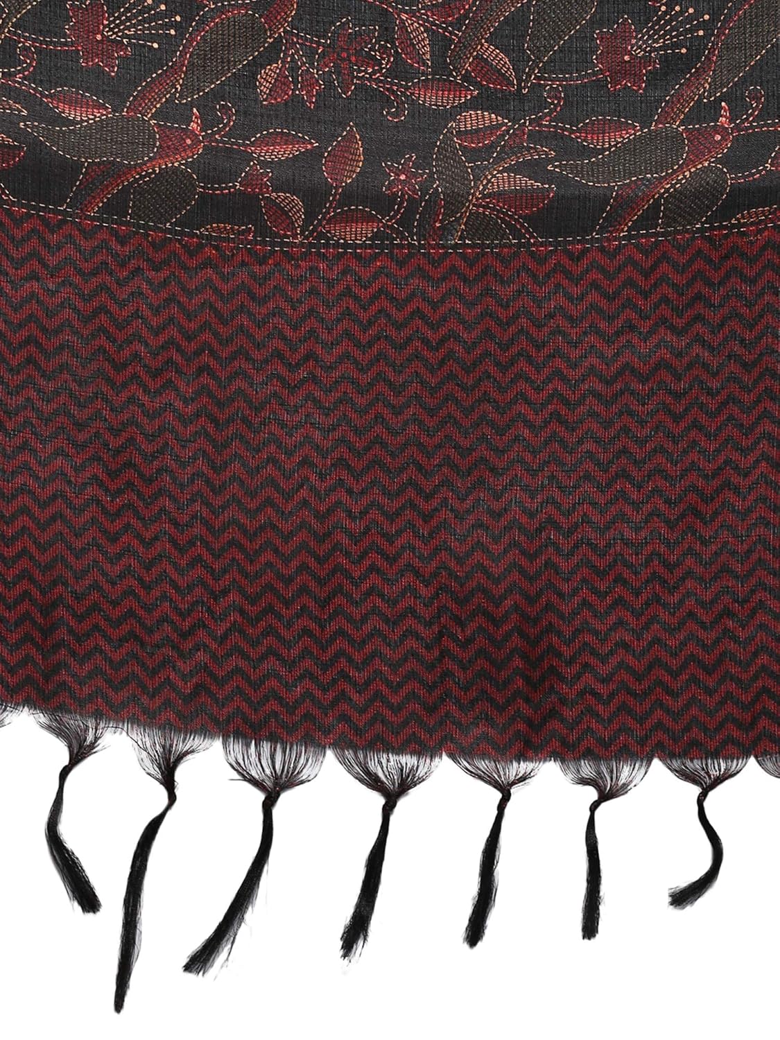 applecreation women's khadi silk dupatts with jhallar (freesize_multi-coloured_khdpt107b)