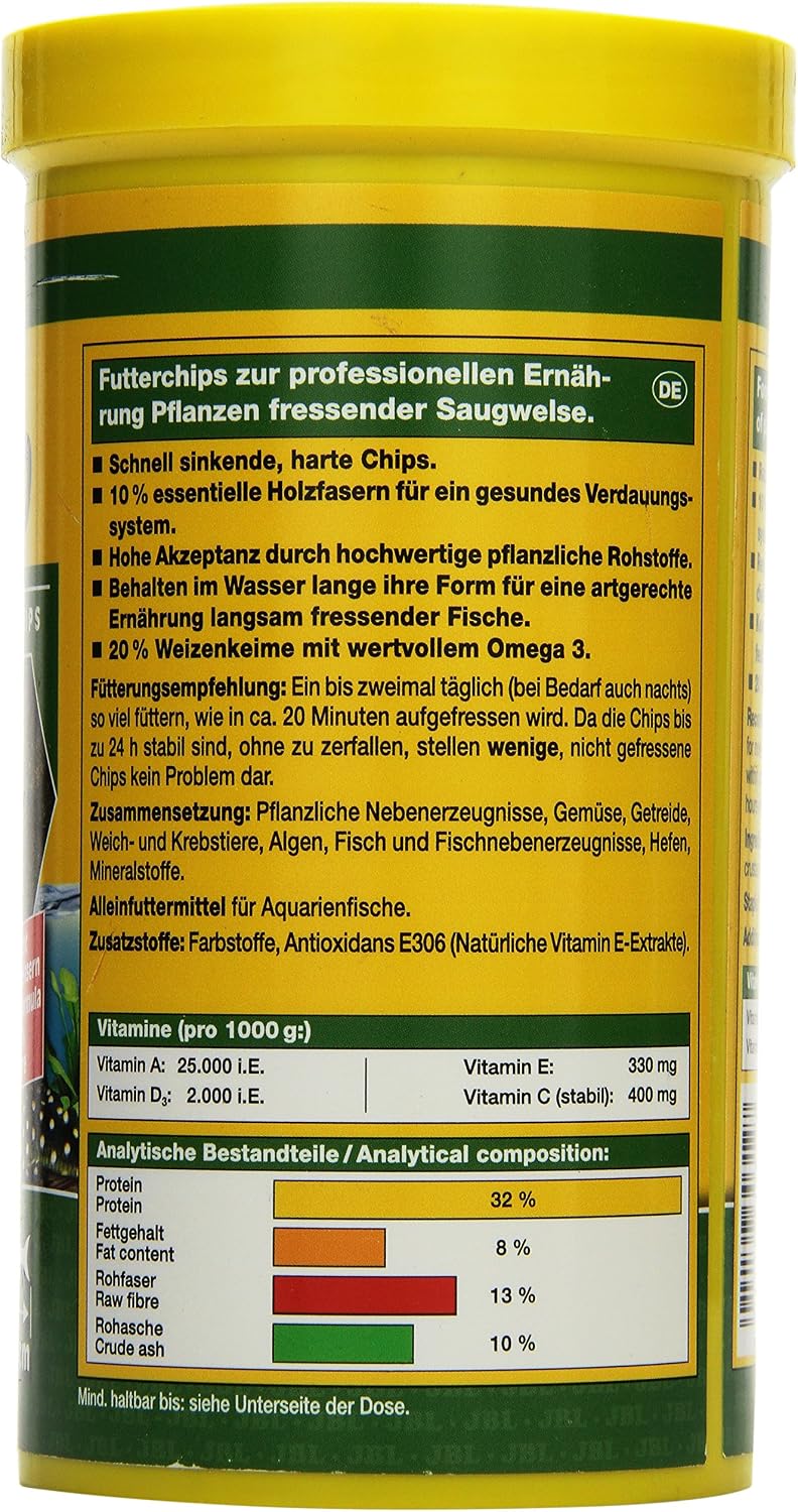 JBL NovoPleco 1 l, Main food for small and medium-sized plecos - Image 4