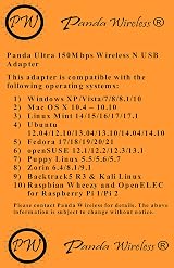 Panda Wireless Ultra WiFi 150Mbps USB N Adapter 2.4GHz Windows Linux view 5