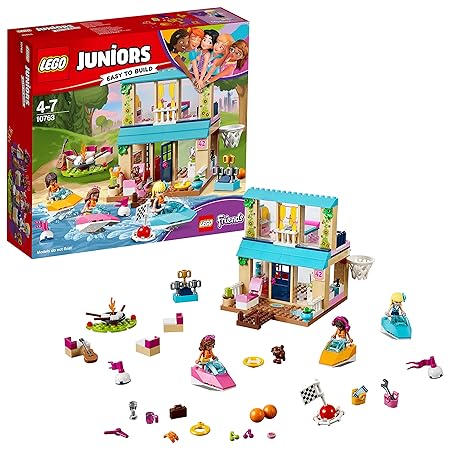 LEGO Juniors Stephanies Hütte am See 10763 Spielzeug für Kinder ab 4 Jahren