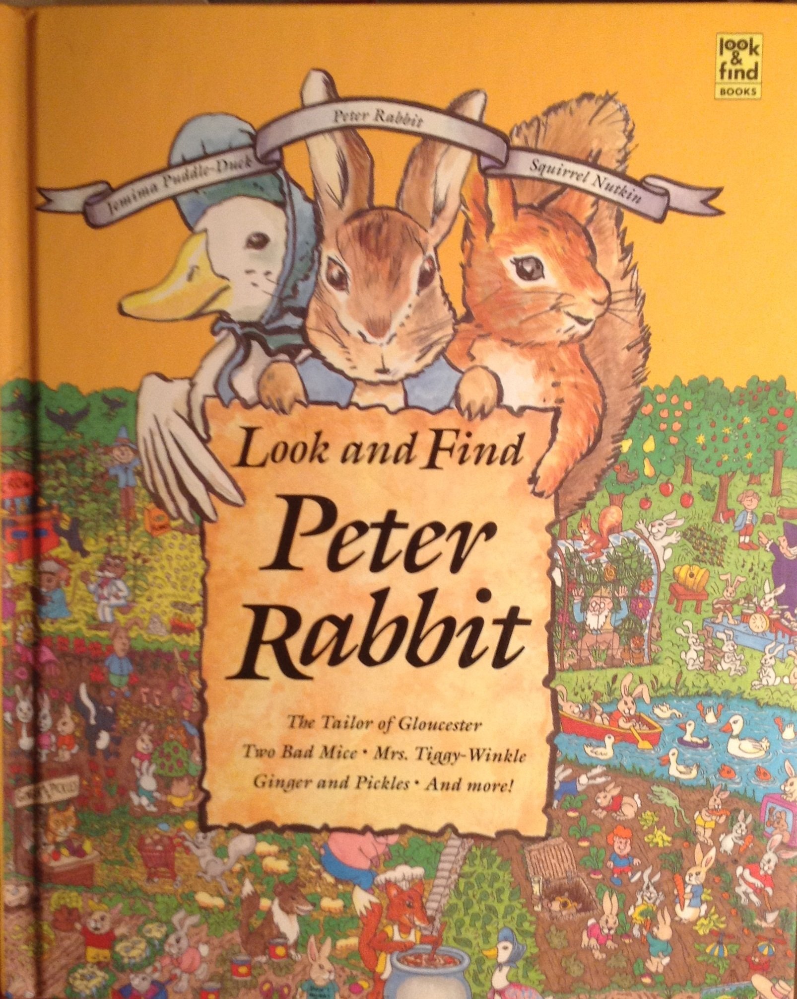 Look and Find Peter Rabbit: The Tailor of Gloucester, Two Bad Mice