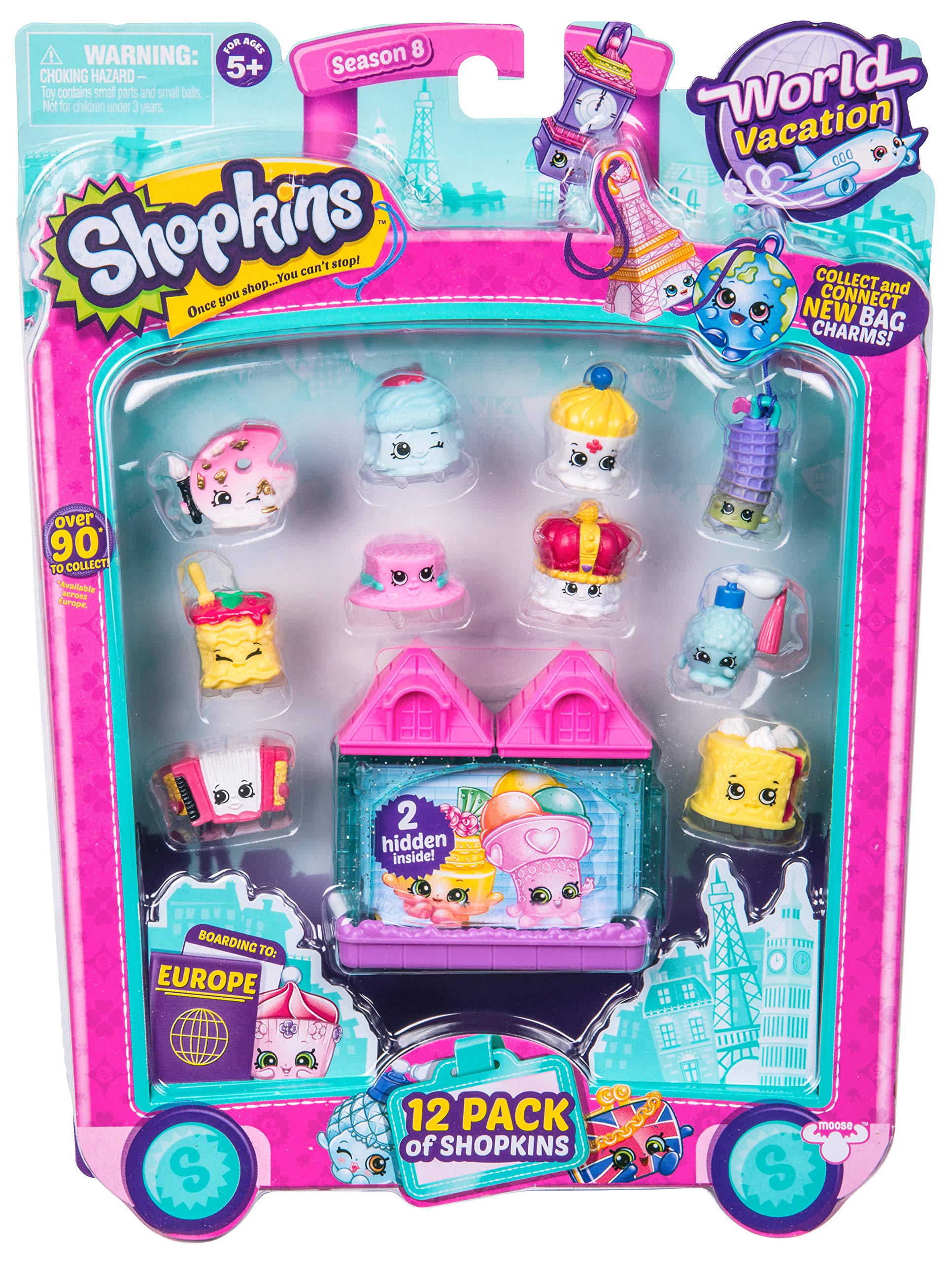 Shopkins World Vacation (Europe) 12 Pack Buy Online in United Arab