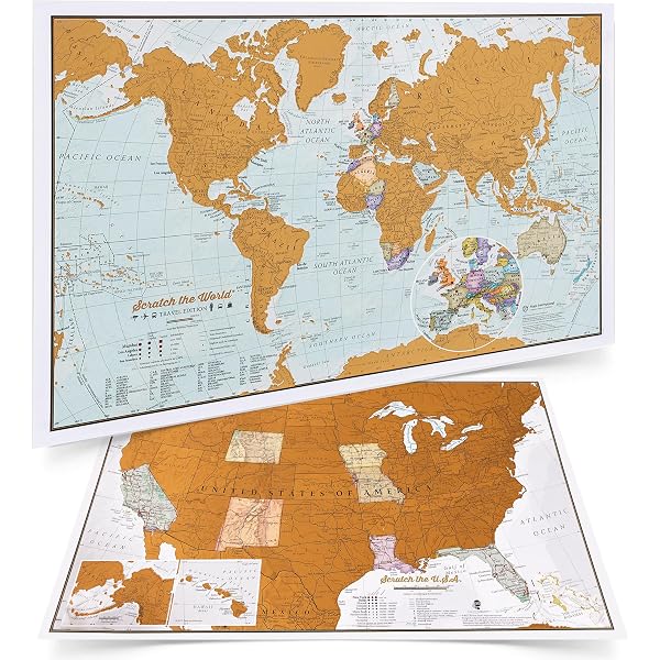 Cool Owl Maps Virginia State Wall Map Poster Large India