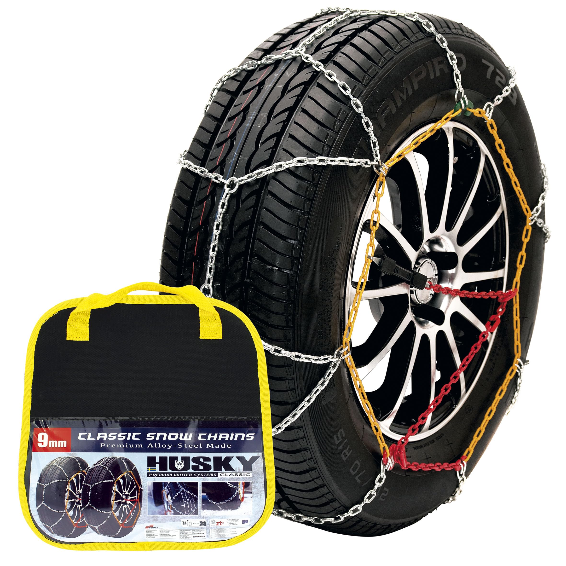 SUMEX HUSA100 KN100 Snow Chains Husky Advance 9 mm